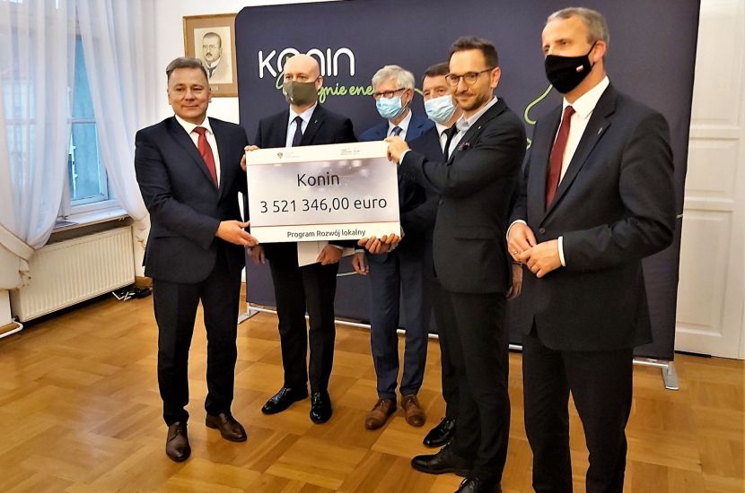 Link do artykułu - 3,5 miliona euro dla Konina