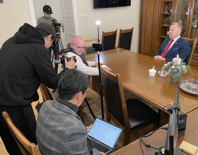 Link do artykułu - O Koninie w koreańskiej telewizji
