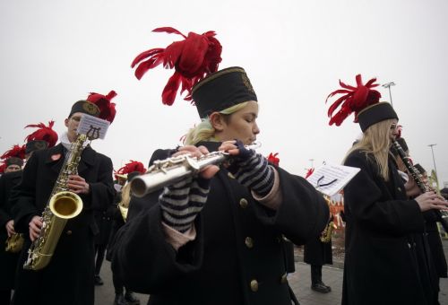Happening na rondzie WOŚP