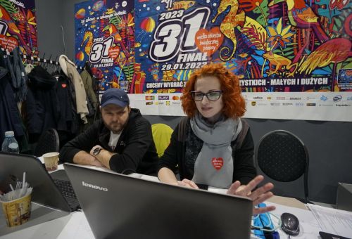 Orkiestrowy tort i chleb od Anielskiej Załogi