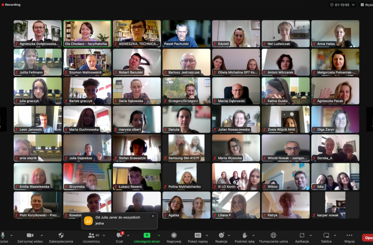 Link do artykułu - Młodzi aktywiści klimatyczni jednoczą siły podczas Youth Climate Changemakers Gathering w Koninie