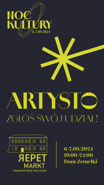 Artysto zgłoś swój udział