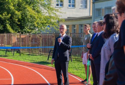Otwarcie centrum sportowego (zdj. ZS im. M. Kopernika)