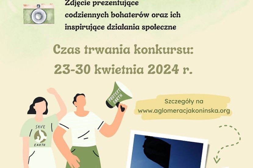 Link do artykułu - Konkurs fotograficzny "Bohaterki i bohaterowie Aglomeracji Konińskiej"