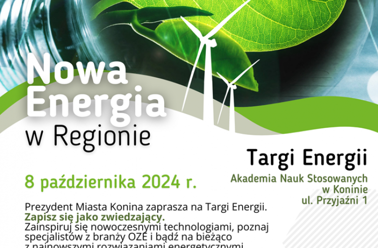 Link do artykułu - Targi „Nowa Energia w Regionie” – światowe rozwiązania na wyciągnięcie ręki