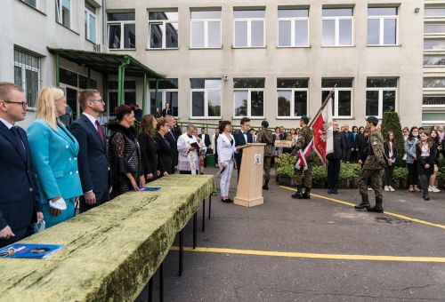 Nowy sztandar na 100-lecie