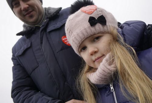 Happening na rondzie WOŚP