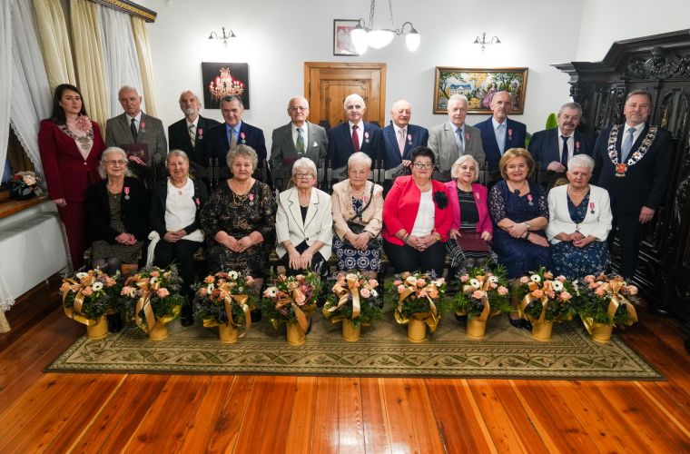 Wręczenie Medali za Długoletnie Pożycie Małżeńskie