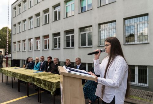 Nowy sztandar na 100-lecie
