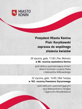 80. rocznica wyzwolenia Konina