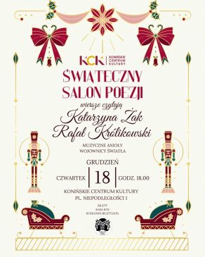 Katarzyna Żak i Rafał Królikowski w świątecznym Salonie Poezji Poezji