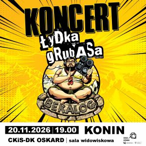 Łydka Grubasa w Koninie z „Bekalogiem”