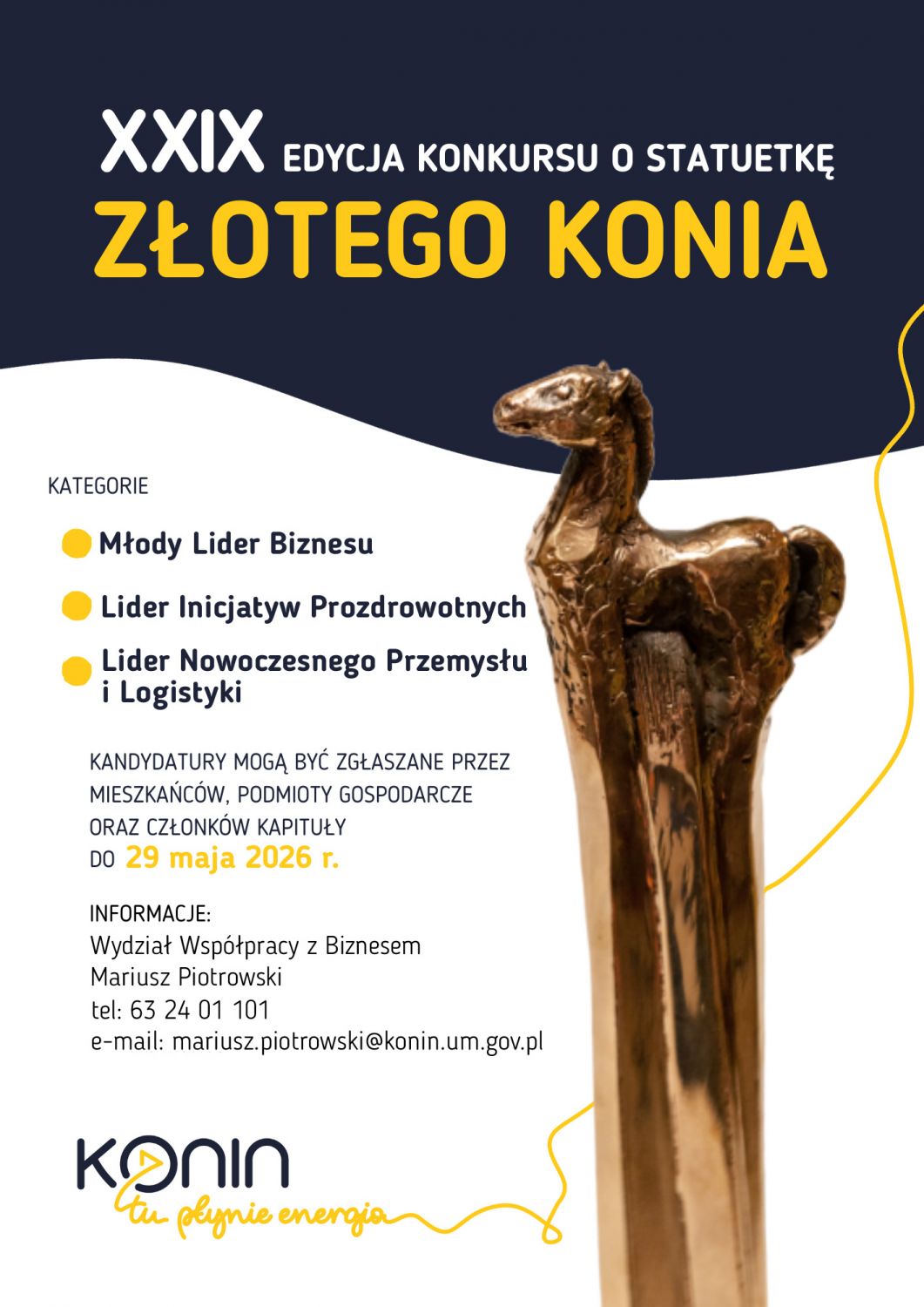 Konkurs o statuetkę „Złotego Konia” 2026