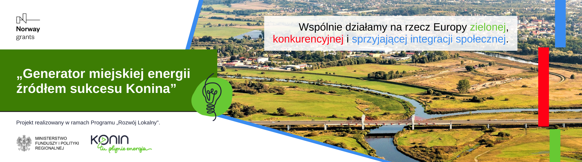 Generator miejskiej energii źródłem sukcesu Konina baner