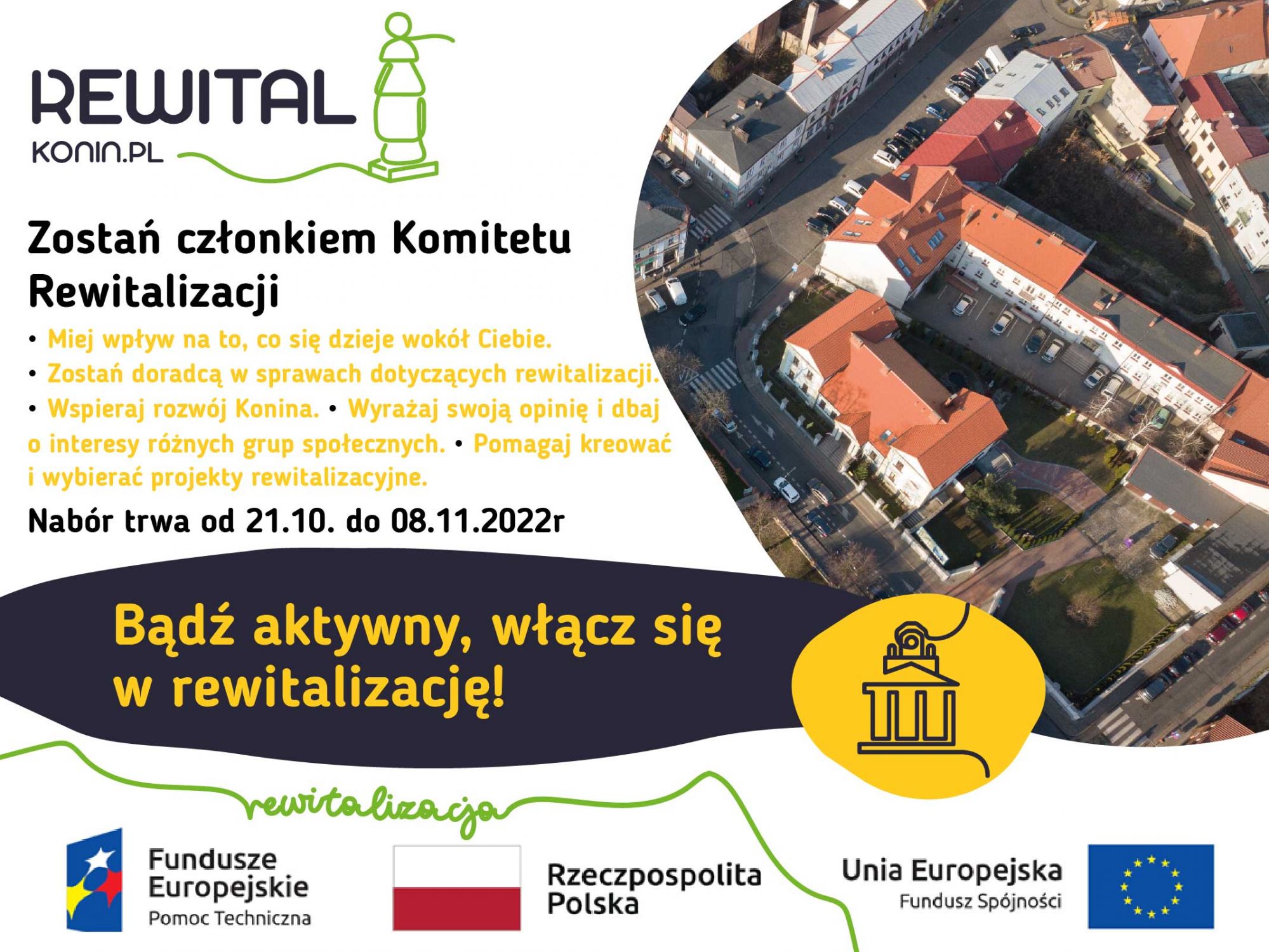 Link do artykułu - Nabór kandydatów na członków Komitetu Rewitalizacji Miasta Konina