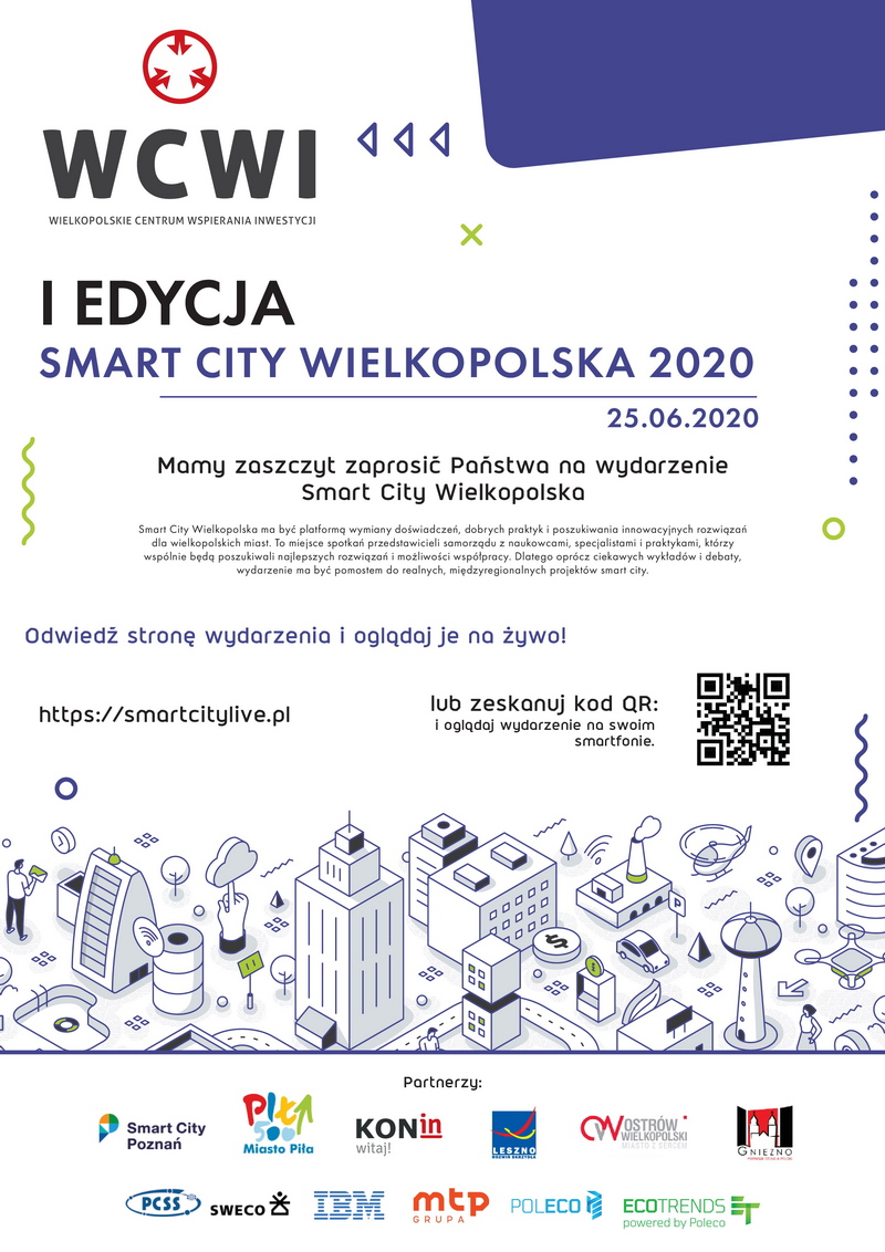Link do artykułu - Zapraszamy na I edycję Smart City Wielkopolska!
