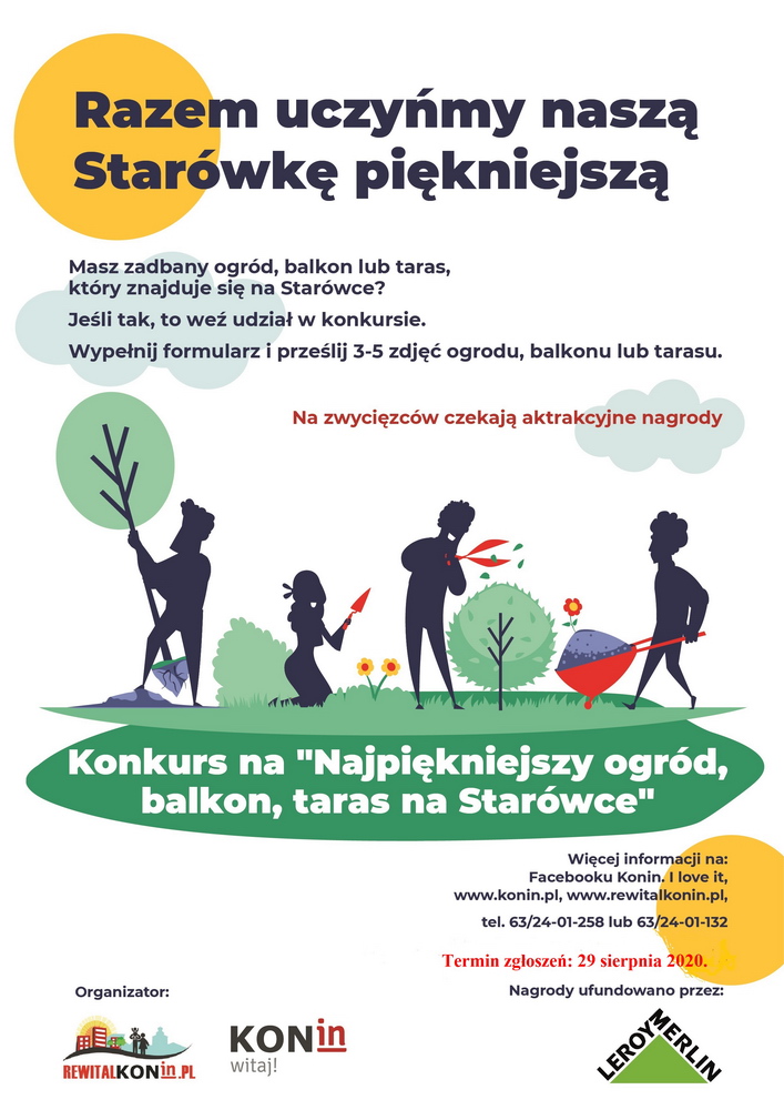 Link do artykułu - Przedłużenie terminu przesyłania zgłoszeń w konkursie na „Najładniejszy ogród, balkon lub taras na Starówce”