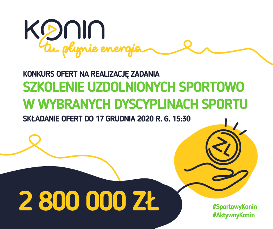 Link do artykułu - Konkurs na realizację zadania publicznego w 2021 r. w zakresie szkolenia uzdolnionych sportowo