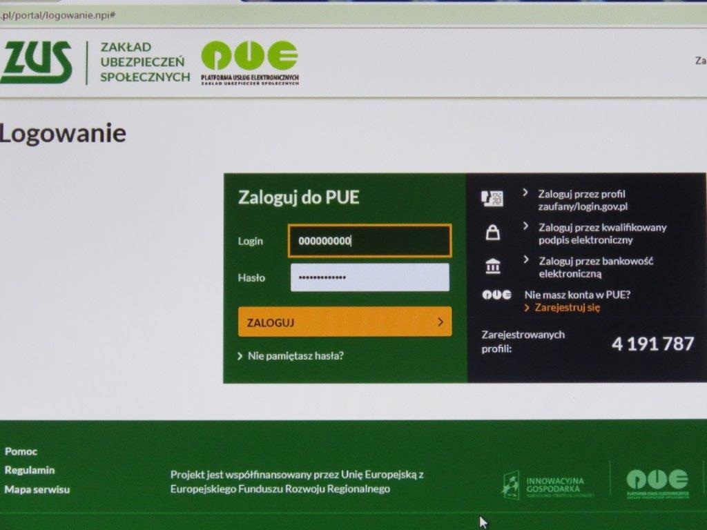 Link do artykułu -  Na wizytę w ZUS możesz umówić się przez internet