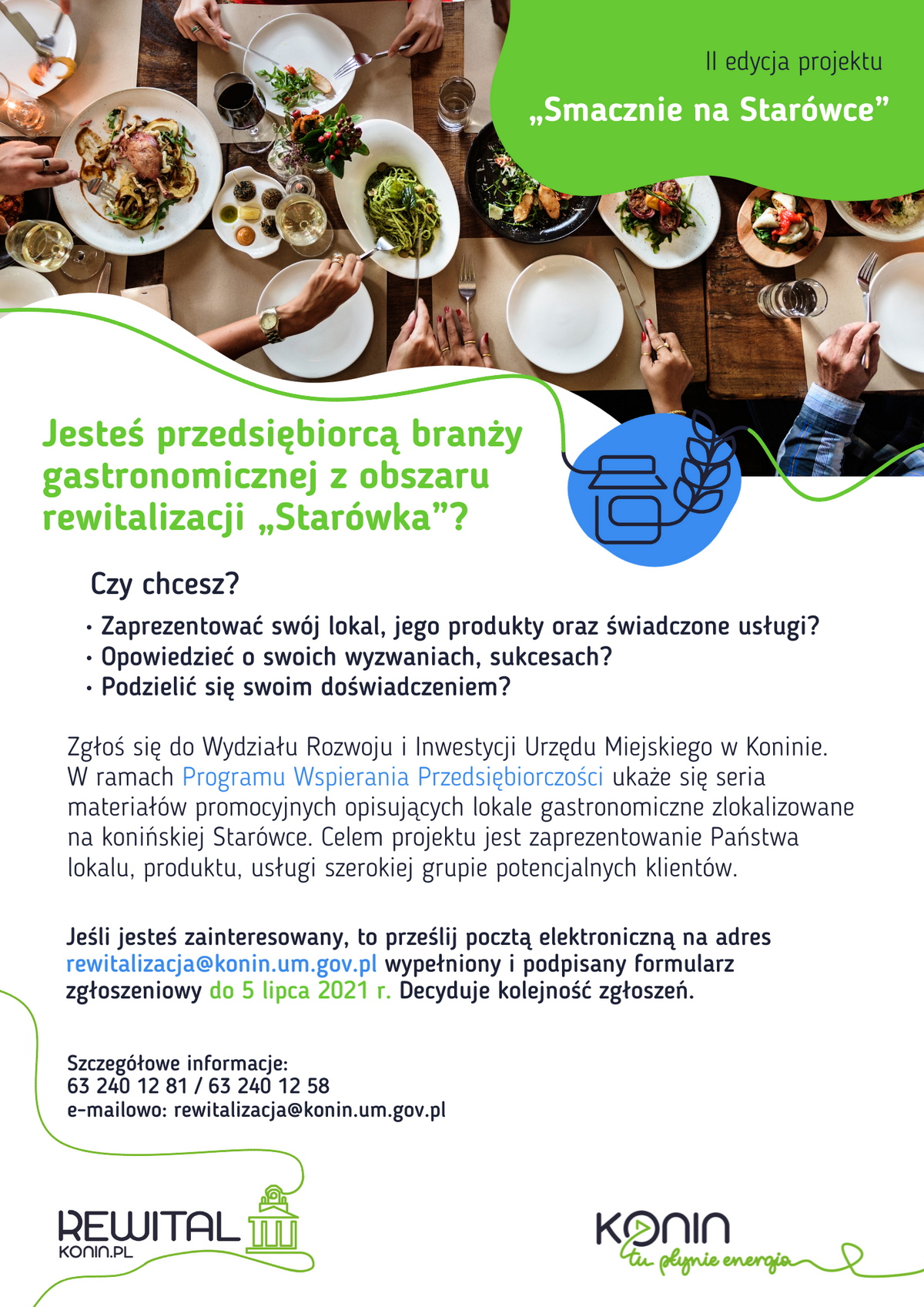 Link do artykułu - Rusza II edycja projektu "Smacznie na Starówce"
