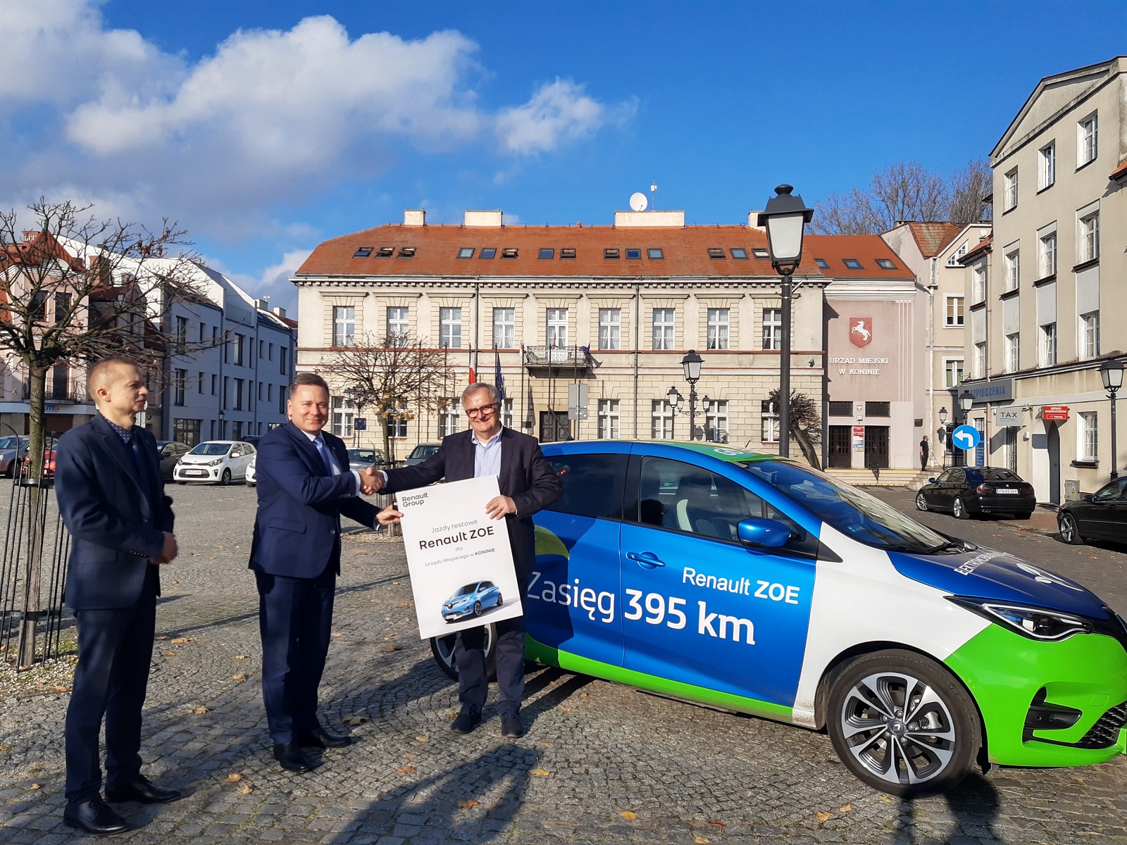Link do artykułu - Elektryczne Renault ZOE nagrodą dla Konina