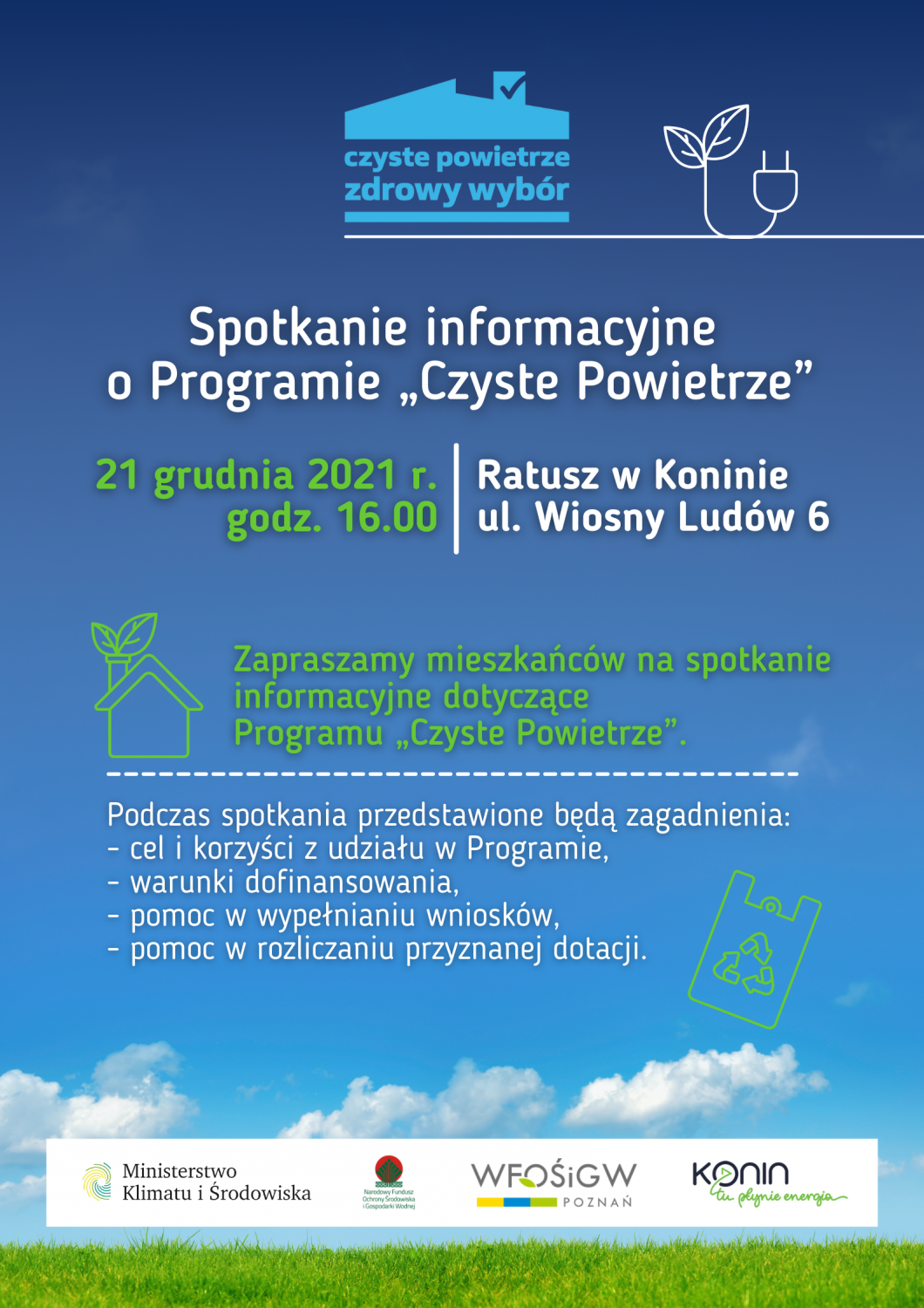 Spotkanie informacyjne dotyczące Programu "Czyste Powietrze"