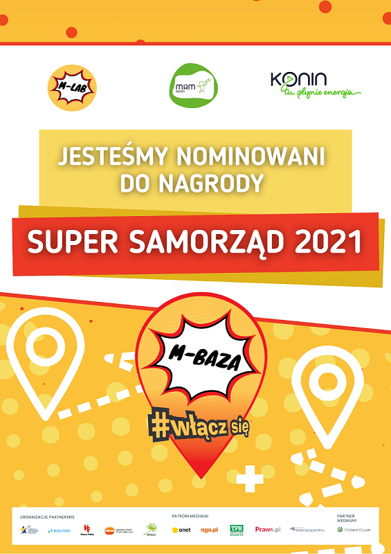 Link do artykułu - Młodzi Mieszkańcy i władze Konina nominowani do nagrody Super Samorząd!