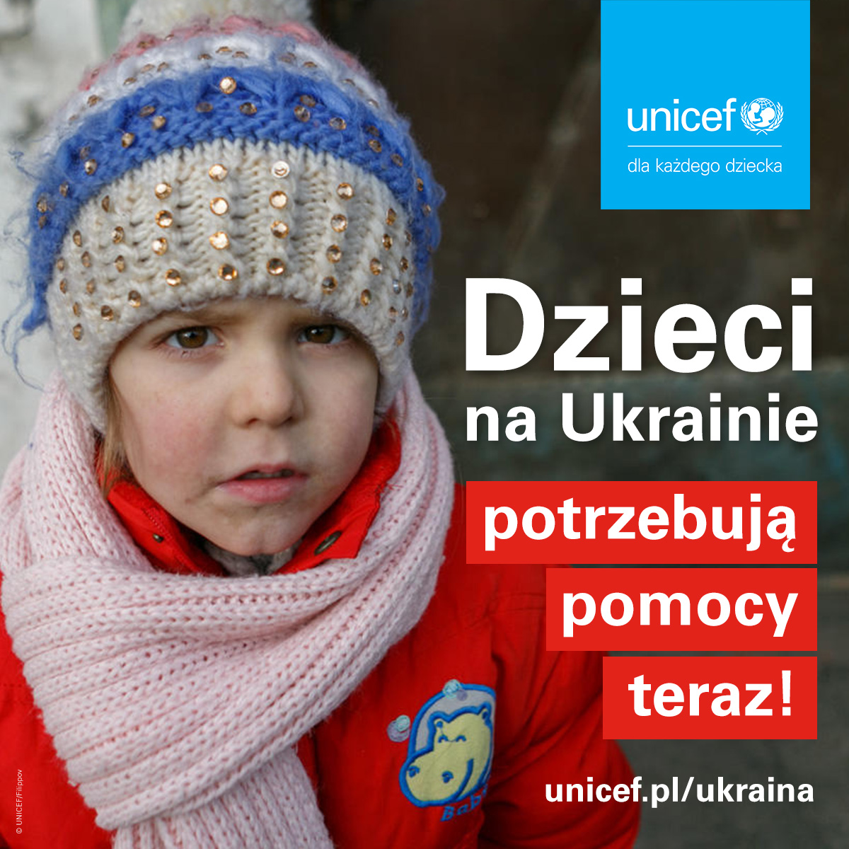 Link do artykułu - UNICEF: pomoc dzieciom z Ukrainy