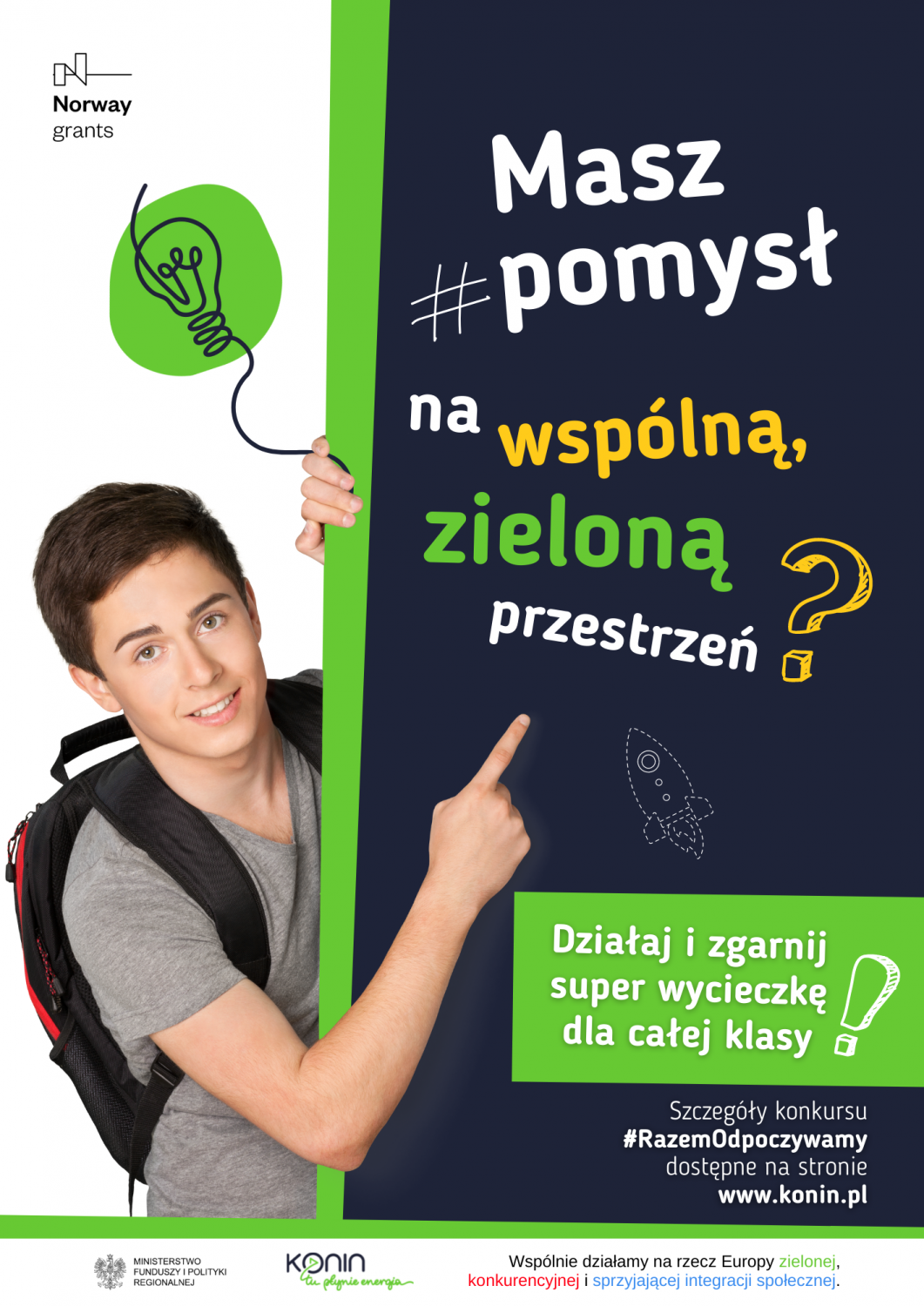 Link do artykułu - #KONKURS dla uczniów szkół średnich w Koninie Weź udział w konkursie i zgarnij super wycieczkę dla całej klasy!