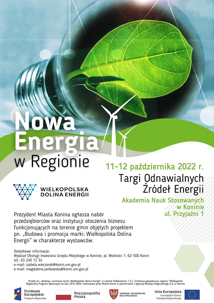 Link do artykułu - Nabór wystawców na Targi Odnawialnych Źródeł Energii