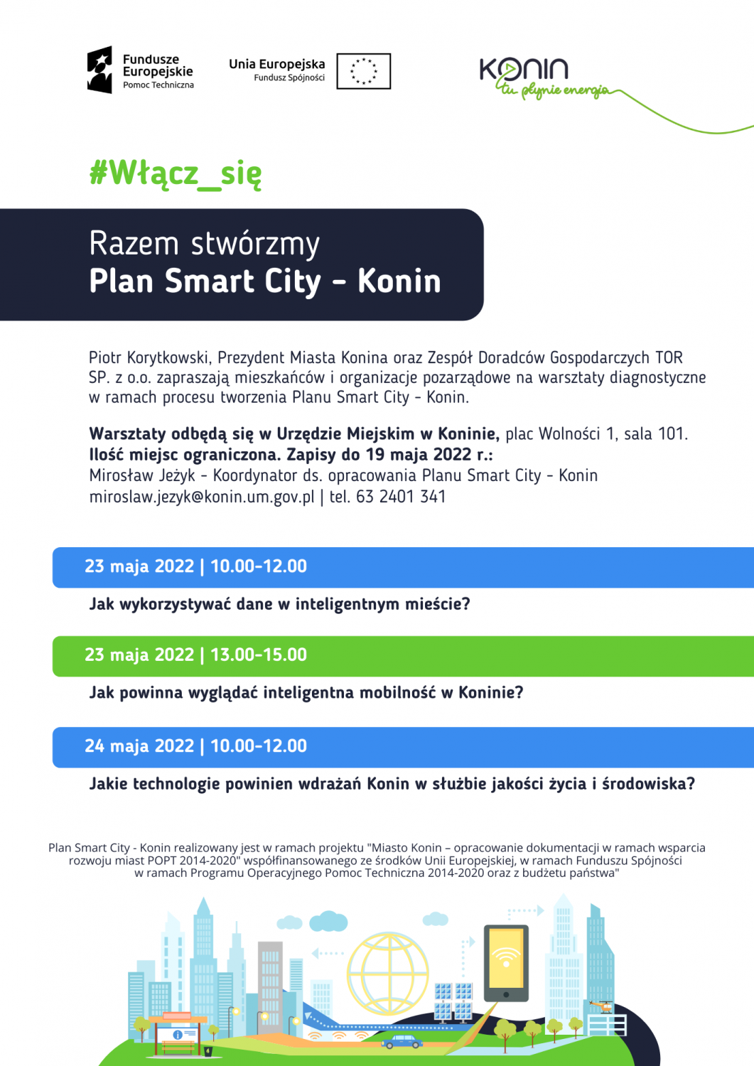 Link do artykułu - #Włącz_się Razem stwórzmy Plan Smart City - Konin