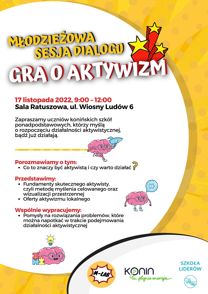 Link do artykułu - Młodzieżowa sesja dialogu - "Gra o aktywizm"