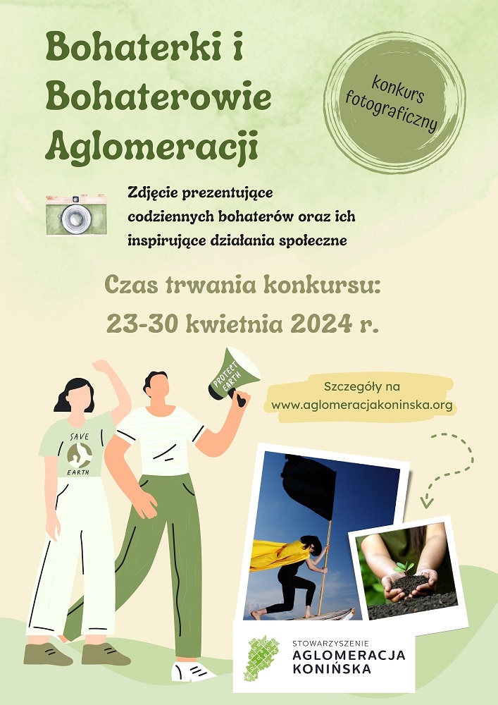 Link do artykułu - Konkurs fotograficzny "Bohaterki i bohaterowie Aglomeracji Konińskiej"