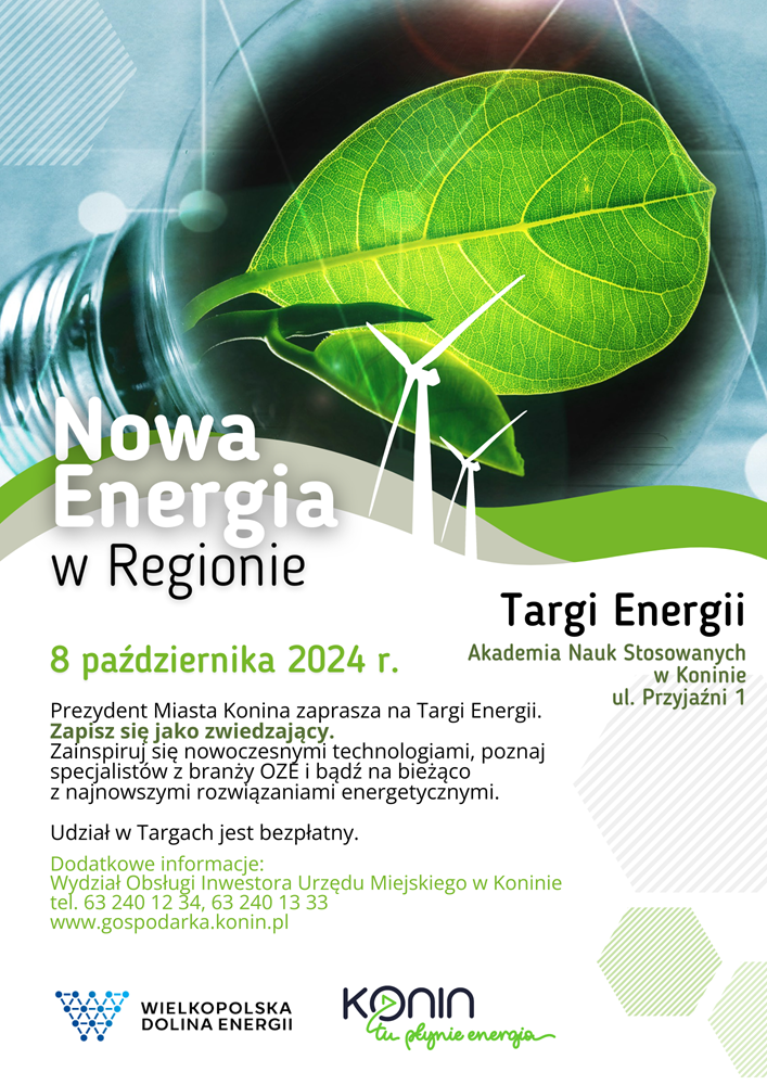 Link do artykułu - Targi „Nowa Energia w Regionie” – światowe rozwiązania na wyciągnięcie ręki