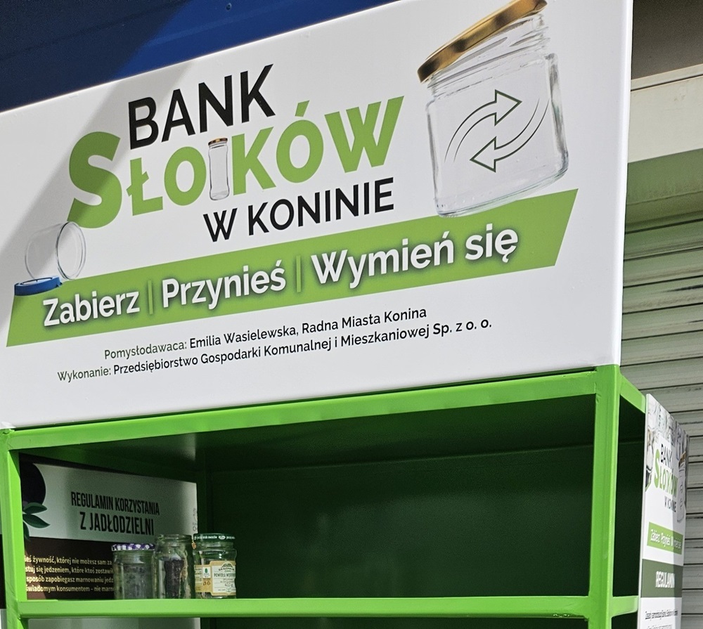 Link do artykułu - Bank słoików w Koninie