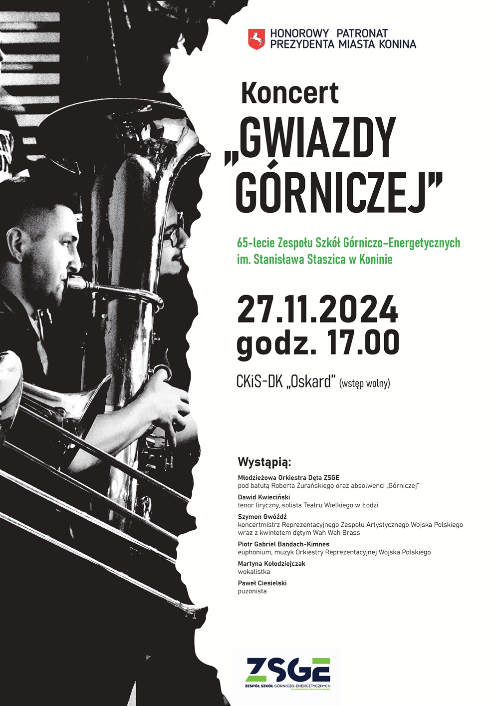 Link do artykułu - 65-lecie ZSGE w iście koncertowym stylu!