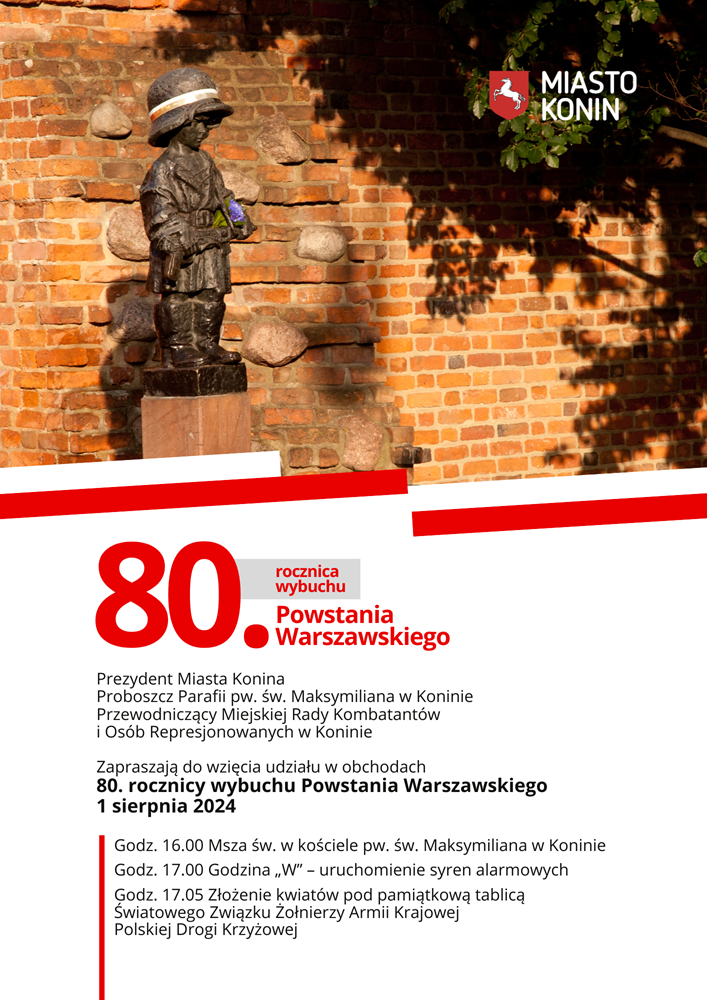 Link do artykułu - 1 sierpnia - 80. rocznica wybuchu Powstania Warszawskiego
