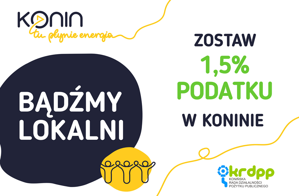 Link do artykułu - Przekaż 1,5 % podatku na rzecz lokalnych organizacji pożytku publicznego
