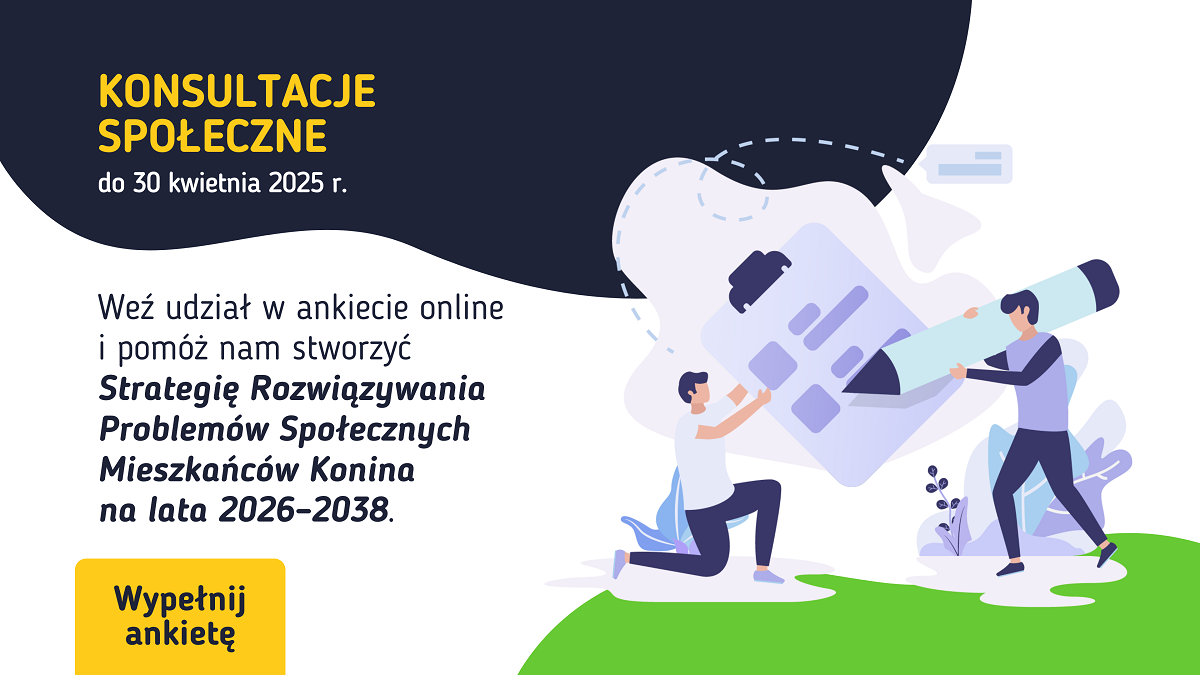Link do artykułu - Strategia Rozwiązywania Problemów Społecznych Mieszkańców Konina na lata 2026-2038 - Ankieta