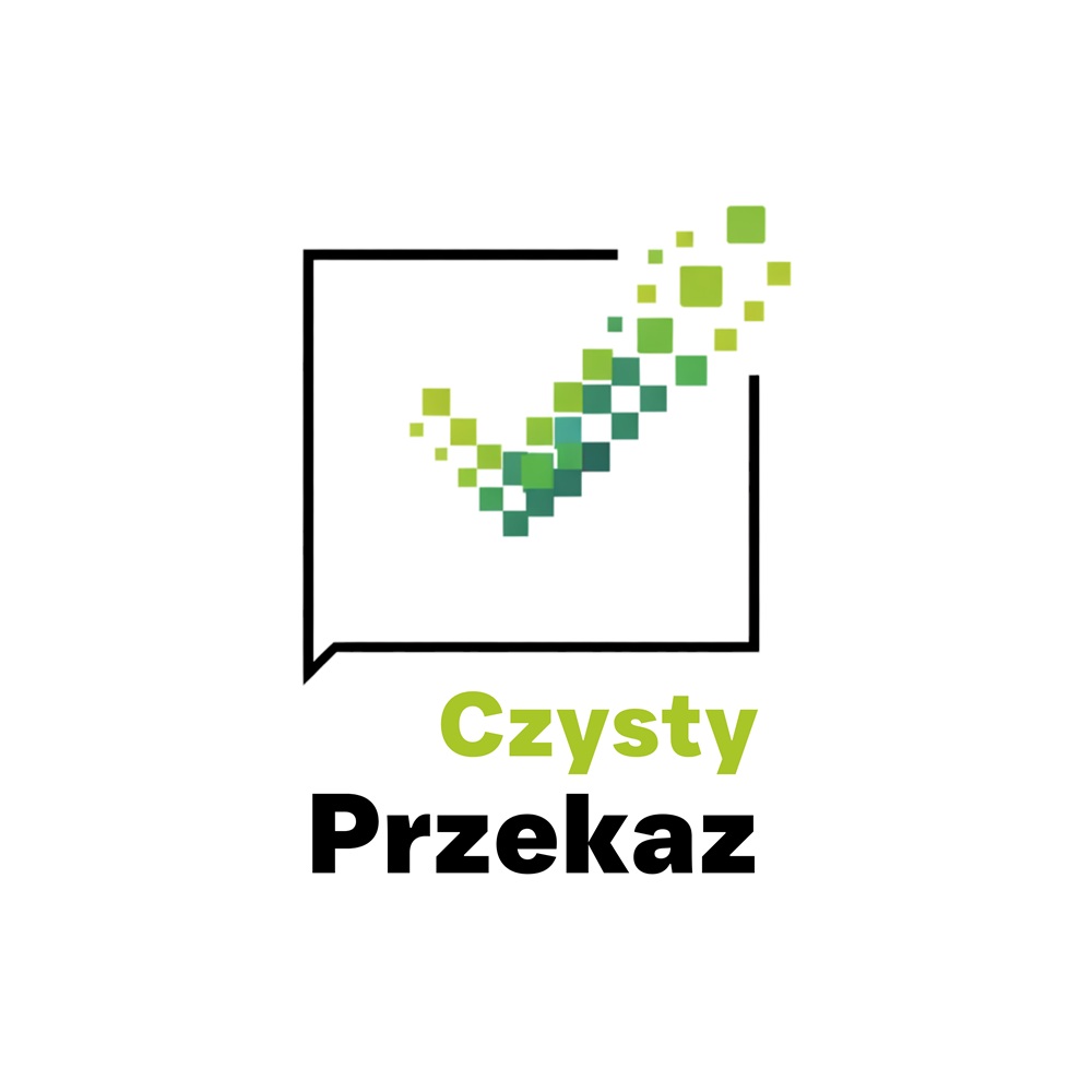 Młodzi z Aglomeracji Konińskiej mogą dostać 1 000 zł na walkę z fake newsami. Na grafice jest logo i napis Czysty Przekaz.