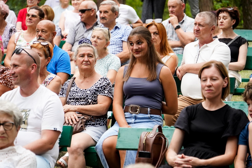 Koncert Orkiestry Dętej PAK KWB Konin w Parku Chopina