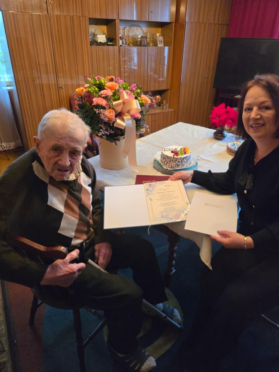 Setne urodziny w pierwszy dzień nowego roku