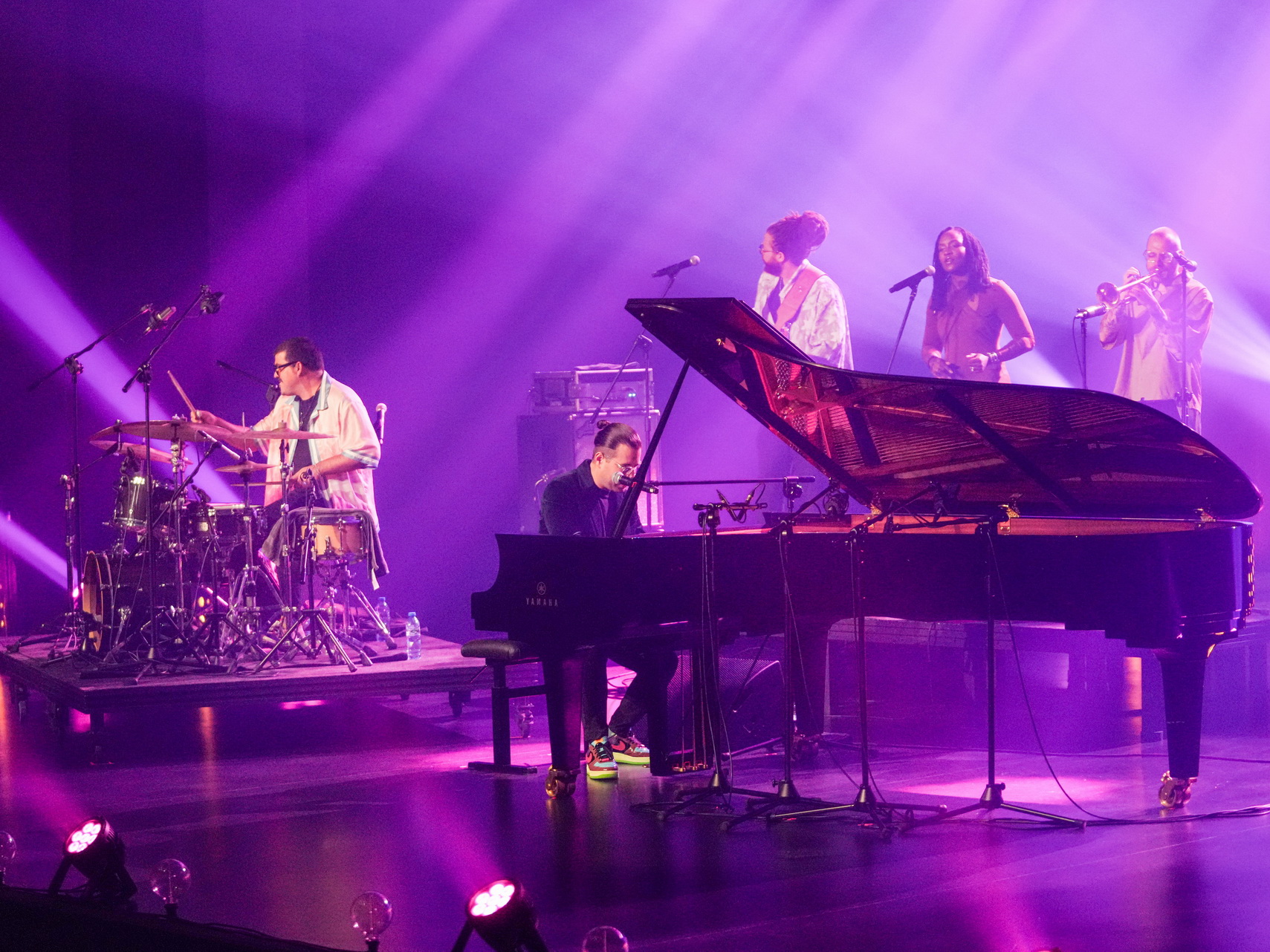 Na zdjęciu widzimy artystów występujących podczas festiwalu Jazzonalia 2026