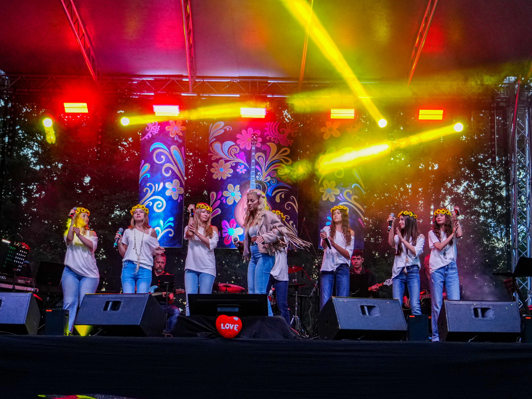 Na zdjęciu widzimy koncert Kolorowy świat Maryli