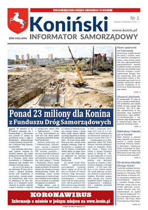 Link do Konińskiego Informatora Samorządowego. Wydanie nr 2/2020