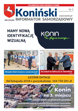 Link do Konińskiego Informatora Samorządowego. Wydanie nr 5/2020