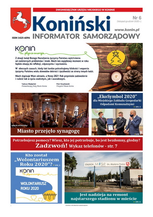 Link do Konińskiego Informatora Samorządowego. Wydanie nr 6/2020