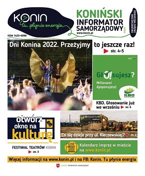 Link do Konińskiego Informatora Samorządowego. Wydanie nr 3/2022