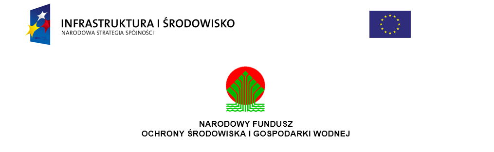 Logotypy Narodowej Strategii Spójności oraz NFOŚIGW