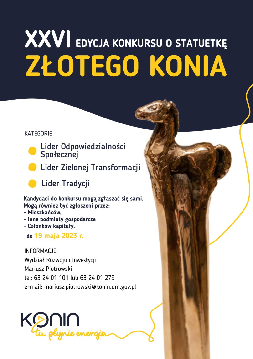 Konkurs o statuetkę „Złotego Konia” 2023